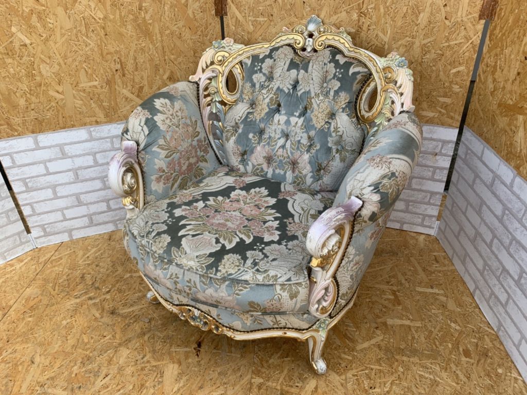 リオファニチャー Rio Furniture イタリア製 チェア b マホガニー